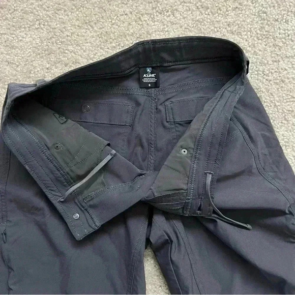 Kuhl Indestructible Hiking Capri Shorts Women’s Size 6 Gray Style# 6236 Outdoor - Picture 7 of 16